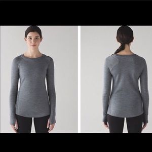 Lululemon Gray Sweater sz 4